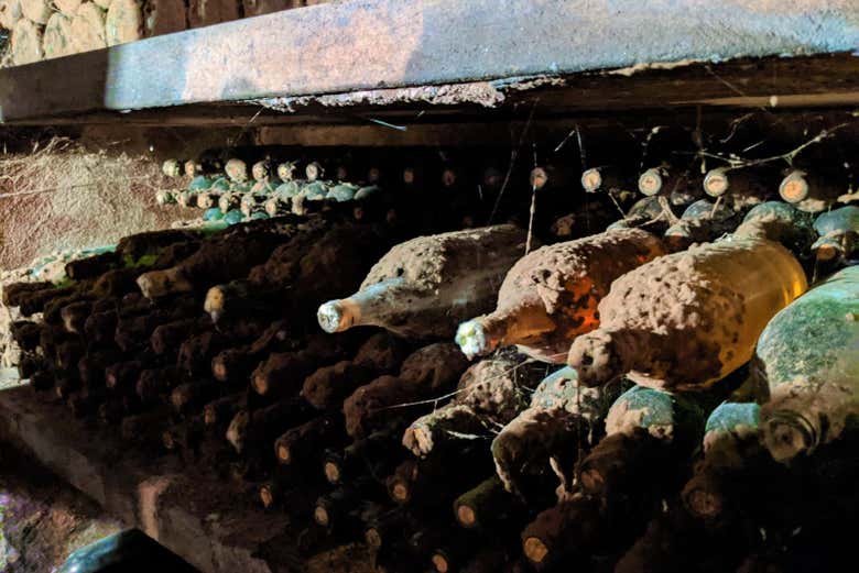 Witness some of the area's ancient wines