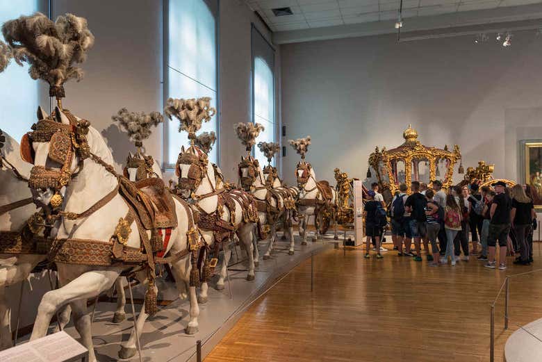 Imperial carriages in Vienna