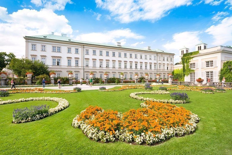 The Mirabell Palace in Salzburg