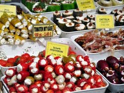 Delicacies at Naschmarkt